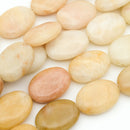 Yellow Jade Puff Oval 34.5x25x10.5mm